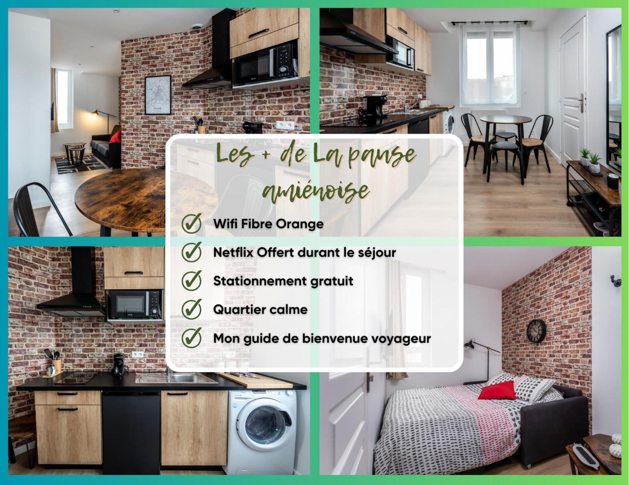 Location D'Appartements - Cosysejour - Calme Fibre Netflix Amiens Zewnętrze zdjęcie